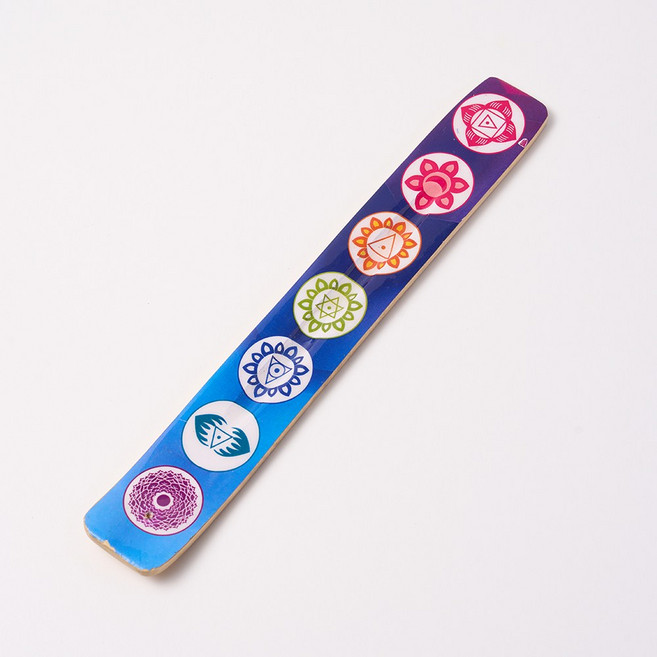 헤븐센스 HEM 인센스 우드 인센스 홀더 2종 택 1, 세븐 차크라