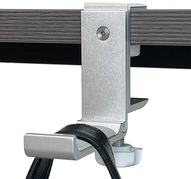 [OTD] 책상가방걸이 휴대용 책가방걸이 거치대, 화이트실버, 1개