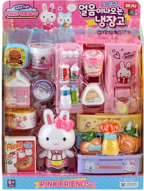 세주 핑크래빗 얼음이 나오는 냉장고, 1개, 단품