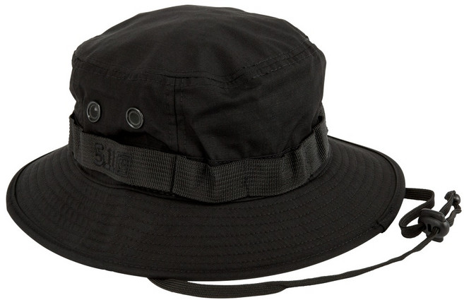 5.11 택티컬 부니햇 (블랙) - Boonie Hat (Black)