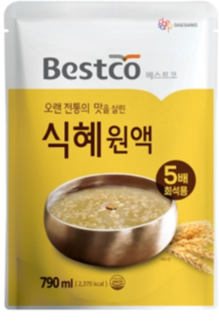 베스트코 식혜 원액, 790ml, 1개