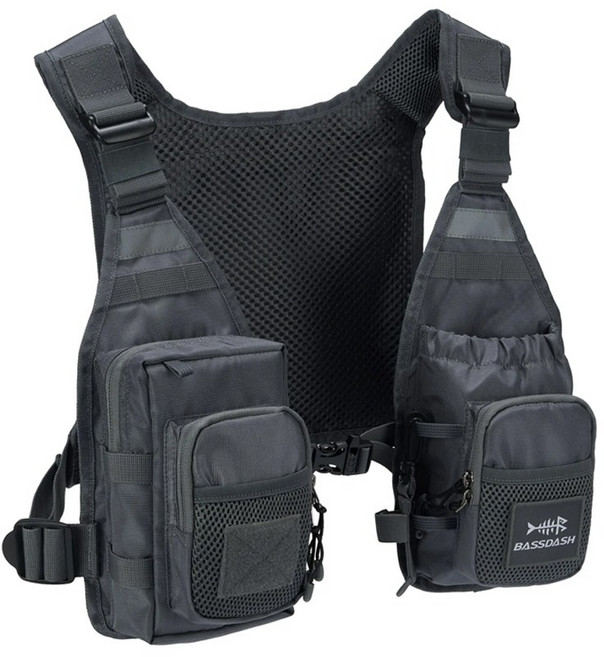 브라더마켓 다용도 낚시 조끼 배달 라이더 자켓 현장 공구 조끼