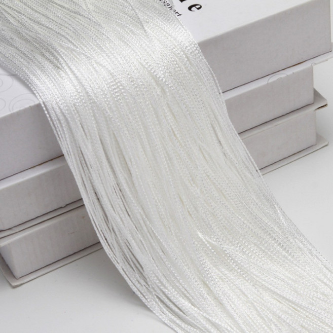 로즈로드 실커튼 3P, 무지 화이트