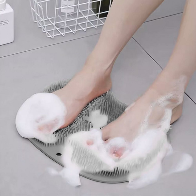 발씻기 매트 욕실 발세척매트 흡착 브러쉬 미끄럼방지 풋솔 세척 발바닥 실리콘 풋브러쉬, 본상품