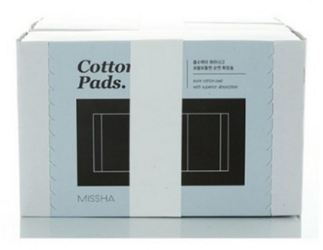 미샤 코튼 화장솜, 80매입, 2개