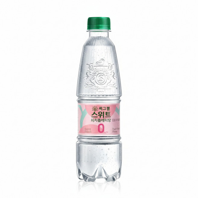 씨그램 스위트 피치블랙티향 350ml 24개 (1박스)