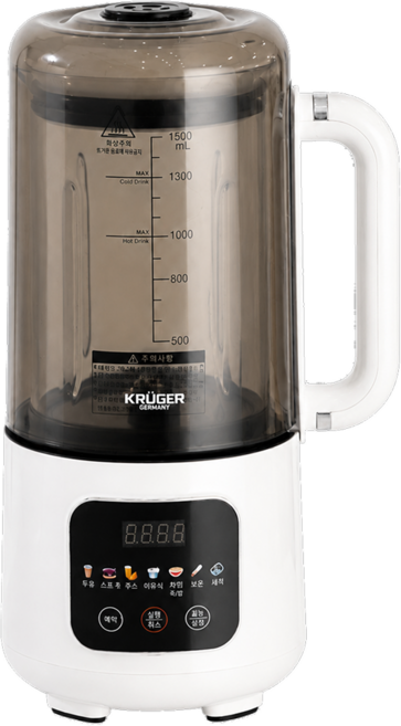루크 내열 유리 두유제조기 1.5L, 1534WS
