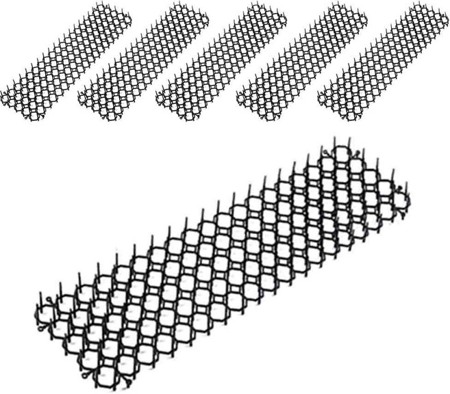 살림의지혜 고양이 접근금지 매트 3m, 1세트