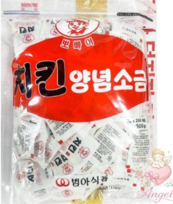범아뽀빠이 치킨 양념소금 200p, 8개, 600g