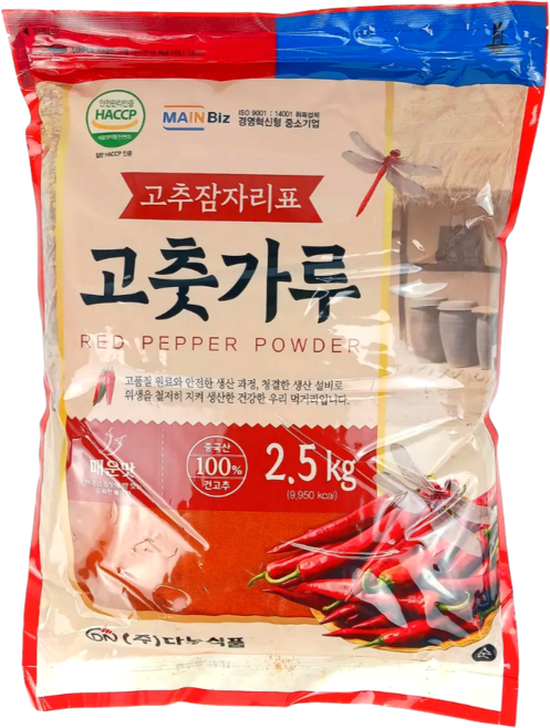 짬뽕용 매운 고운 고추가루 (청양20%첨가), 1개, 2.5kg