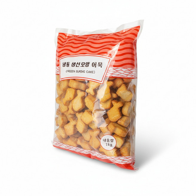 물고기모양 어묵 1kg 마라탕 오뎅탕 캠핑요리재료, 1개