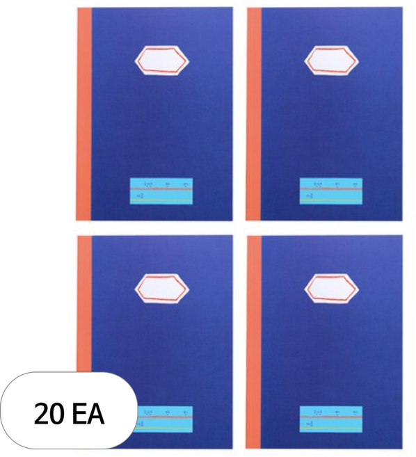 헬로우모리스 바다 알림장 초등1-2, 20개, 혼합색상