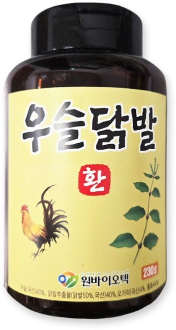 원바이오텍 우슬닭발 환 230g 닭발환, 1개