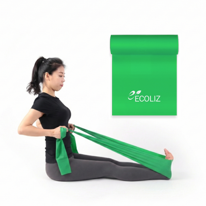 에코리즈 엑서사이즈 밴드 프리미엄형, 1개, p4 그린