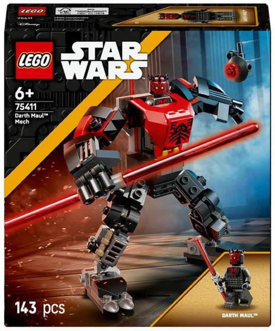레고 스타워즈 75411 다스 몰 로봇, 단품, 1개