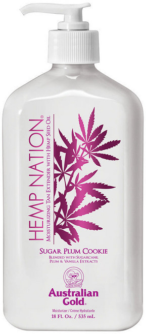 헴프네이션 슈가 플럼 쿠키 탠 익스텐더 바디로션, 1개, 535ml