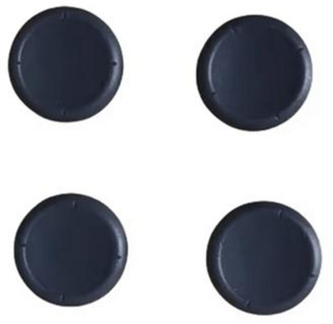 레트로이드 포켓 조이스틱 캡 교체용 핫 아이템 레트로이드 포켓 5 4 2S 미니 RP5 Rpmini RP4 RP2S 썸스틱 로커 캡, [02] Black