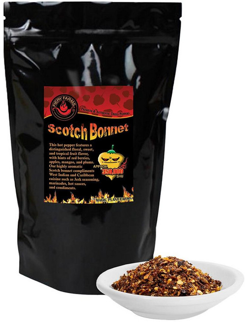 레드 자메이칸 스카치 보넷 페퍼 플레이크, 1개, 1kg