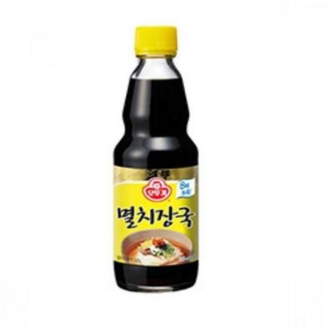 멸치장국 멸치육수 국물 육수 국수장국 360ml 된장찌개양념 된장찌개소스, 1개