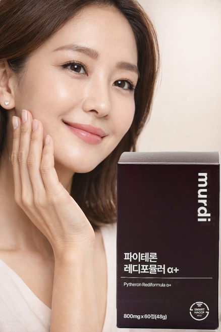 [정품] 뮤르디 파이테론 레디포뮬러 알파플러스 식물성에스트로겐, 1개, 800mgx60정