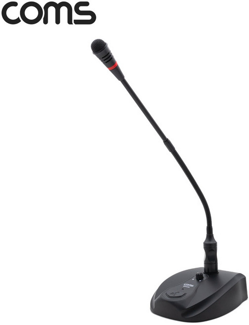 스탠드형 구즈넥타입 프로페셔널 콘덴서 자바라 마이크 회의실 강단 교회, 선택없음