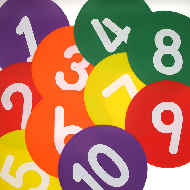 그로우에듀 놀이체육 원마커 논슬립 23cm 체육수업 축구수업, 1개