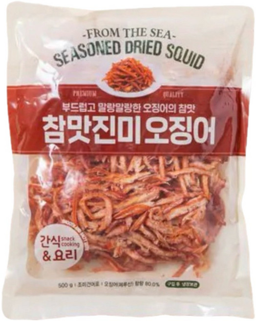 TRADE 참맛 진미오징어 500g, 2개