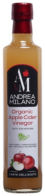 안드레아밀라노 유기농 사과식초(무설탕)500ml, 500ml, 1개
