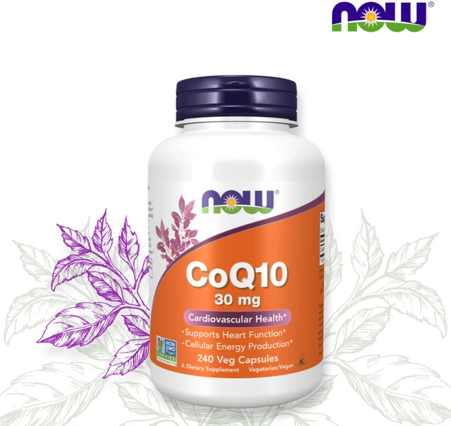 나우푸드 코엔자임큐텐 30mg 식물성 240캡슐 코큐텐 코엔자임 Q10 CoQ10 코쿠텐, 240정, 1개 - 쿠팡