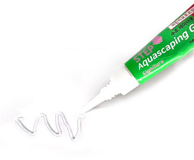 심플 시그니쳐 수초전용 접착제 5g = 3g+2g 어항 활착용 수족관용 수초 본드 1pcs, 1개