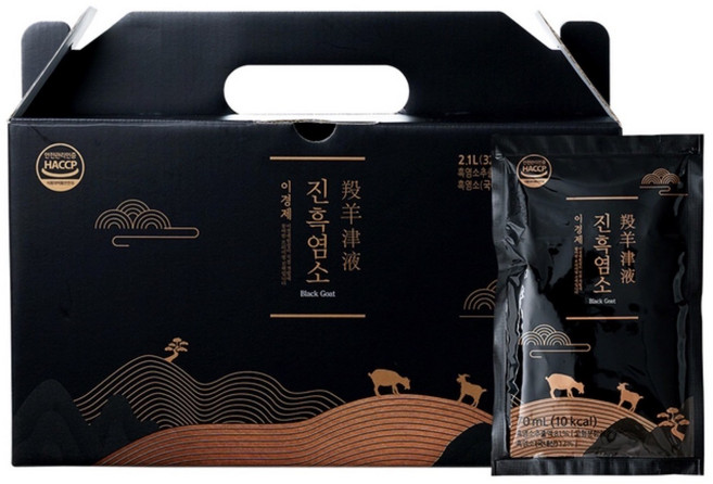 이경제 진 흑염소 진액 흑염소 함량UP, 70ml, 30개