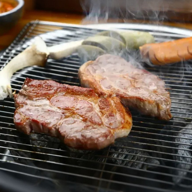 고기야 돼지갈비 숯불 양념 갈비 구이, 1개, 700g