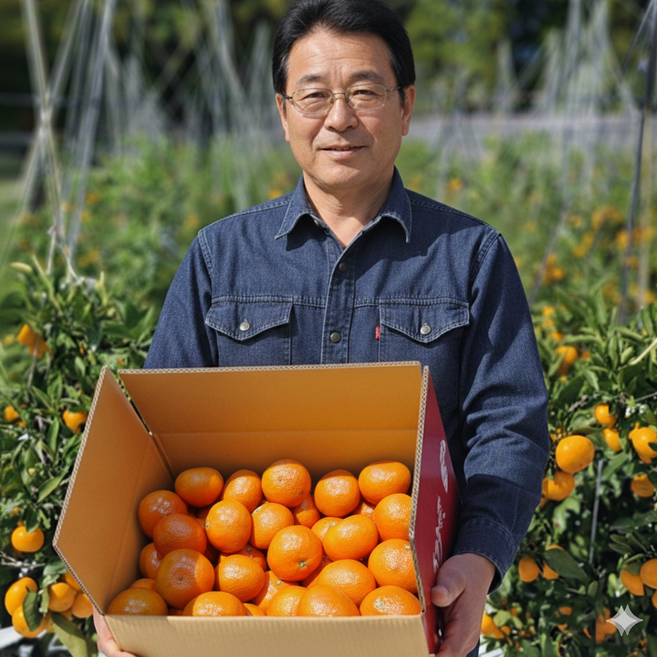 [상위1%생산자직송] 제주 홍미향 동백향 썬레드 홍귤, 1박스, 2kg (중)