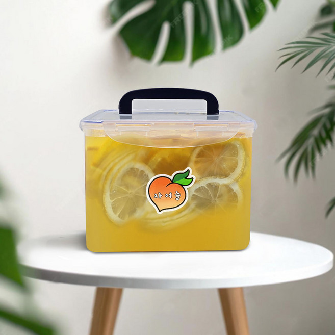 자여늘 레몬청 3kg 정백당, 3.5kg, 1개, 1개입