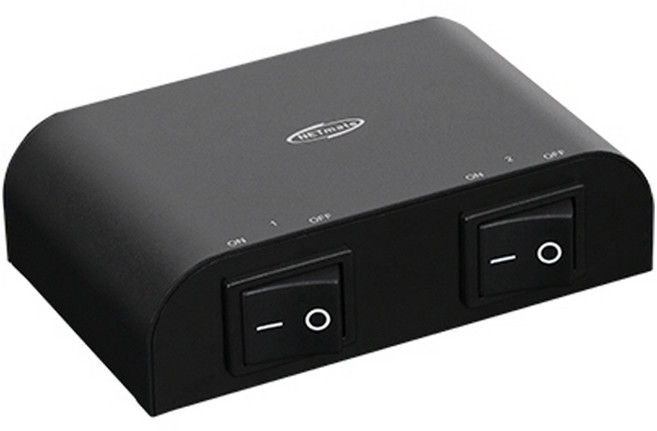 넷메이트 스피커 분배기 오디오 선택기 셀렉터 2채널 NM-GS267, 1개