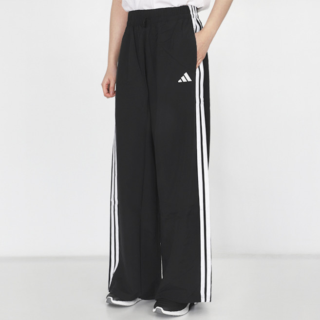 아디다스 여성 긴바지 W 3S 우븐 파라슈트 와이드 팬츠