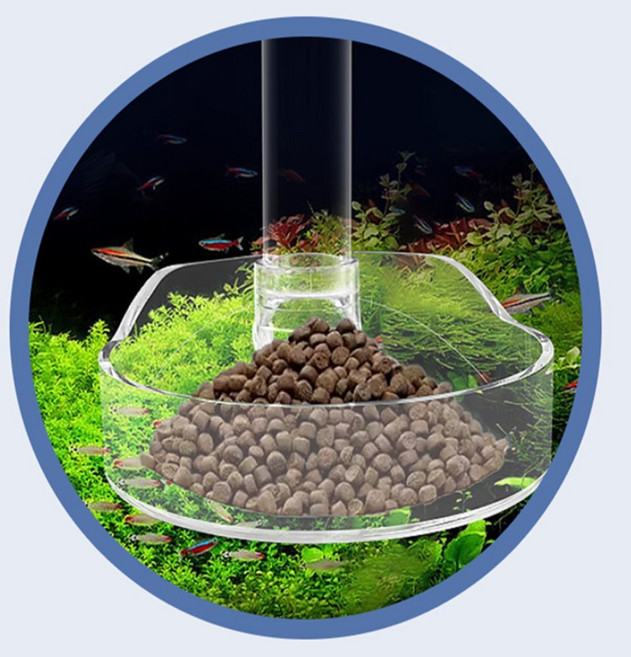 더블희 어항 급여통 물고기자동먹이급여기, 22cm