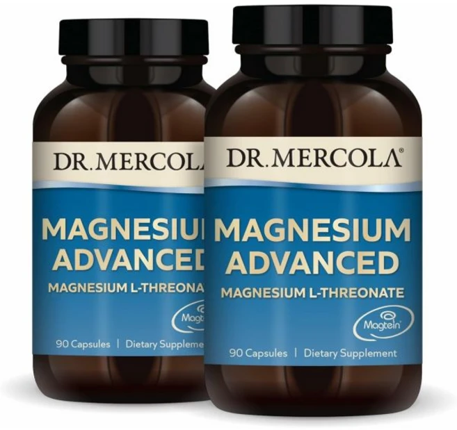 Dr. Mercola Magnesium Advanced 2-Pack 90 Capsules Each Dietary Supplement Magnesium L-Threonat, 90정 - 쿠팡
