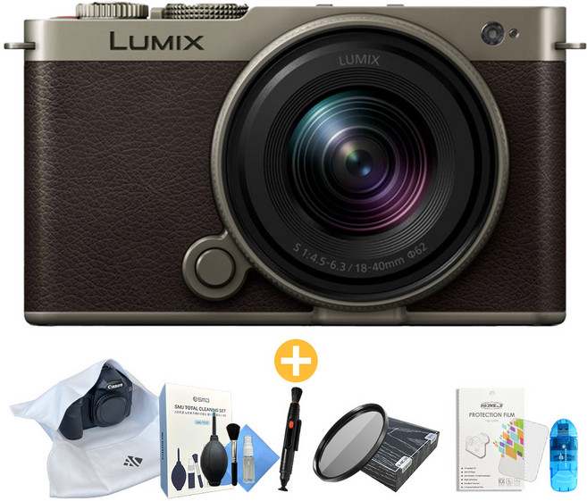 4위 - 파나소닉 루믹스 DC-S9 + S18-40mm KIT 티타늄 골드 (신규색상) + 악세사리 6종 패키지