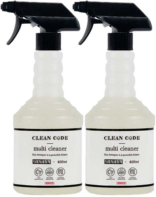 초강력 오븐 기름때 제거제 주방 후드 청소 인덕션 가스레인지 기름 찌든때 닦는 세정제, 2개, 650ml
