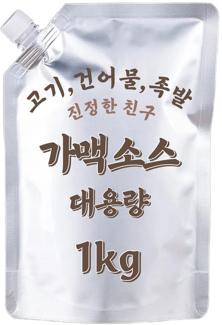 민요정 전주가맥소스 먹태소스 북어장, 1개, 1kg