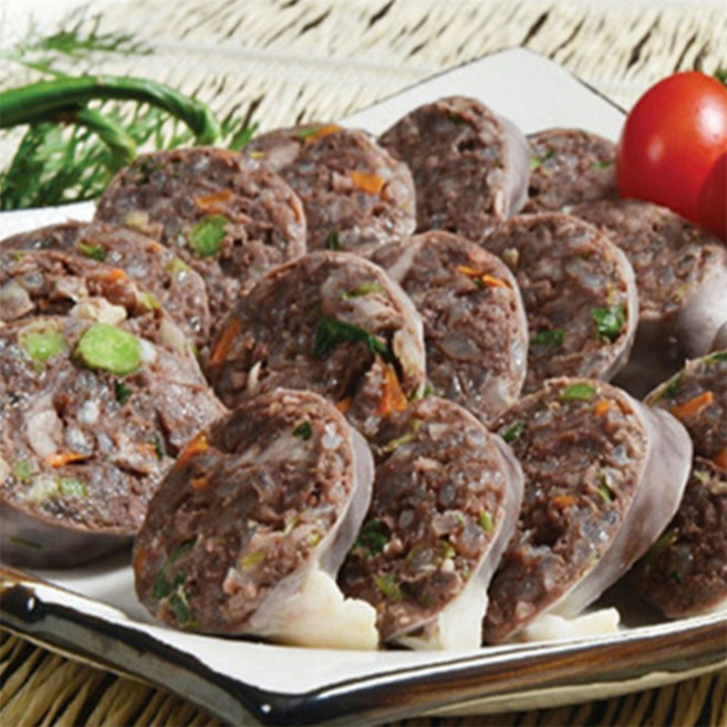 유쎌쇼핑몰 속초 중앙시장 아바이순대 슬라이스 500gx4개 업소용순대 토종순대
