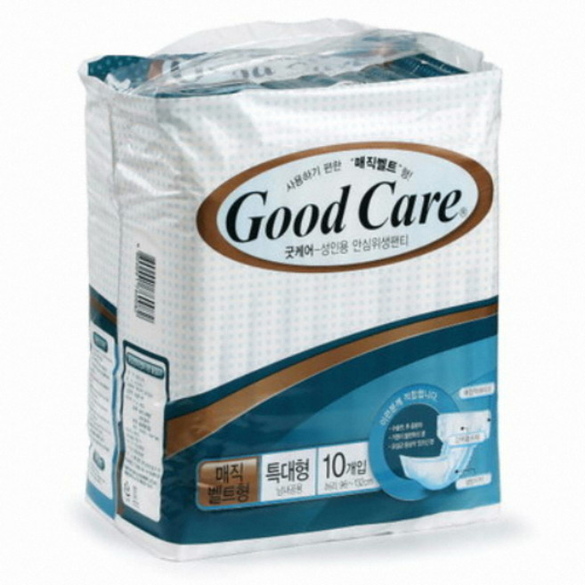 굿케어 매직벨트특대형 성인기저귀, 특대형, 10개입, 2개