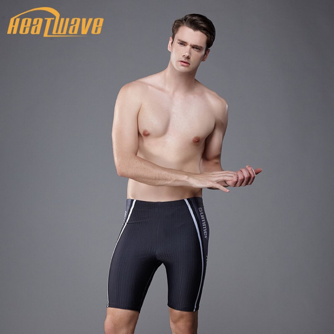 Heatwave 熱浪 男款 專業運動緊身平角游泳褲