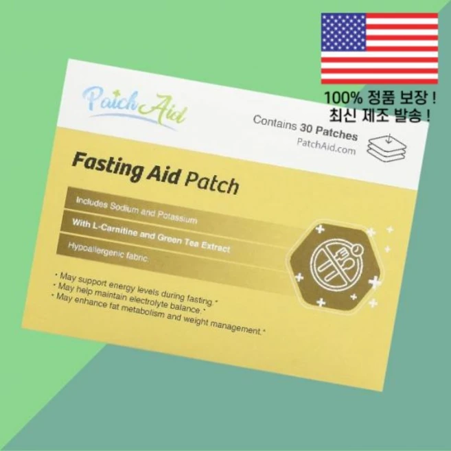 패치에이드 공복 패치 30 PatchAid Fasting Aid Patch Patches, 패치에이드 공복 패치 30 PatchAid Fastin - 쿠팡