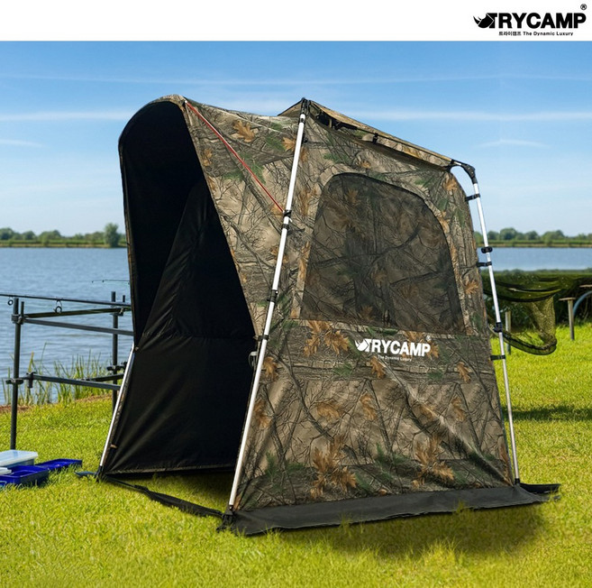 트라이캠프 낚시텐트 25신형 포터블 솔무늬 FA-1414H 낚시의자텐트, FA-1414H(풀옵션)