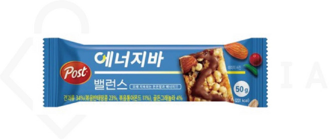 포스트 에너지바 밸런스, 50g, 5개