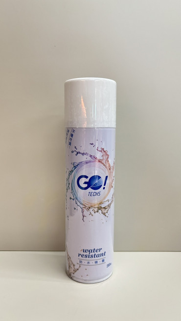 GO! TECHS 防水噴霧 速乾不傷材質, 防水噴霧藍白瓶, 1個