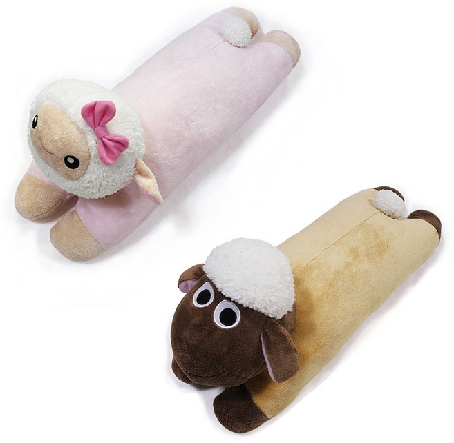 1+1 애니나라 캐릭터 안전벨트 인형, 브라우니(베이지)