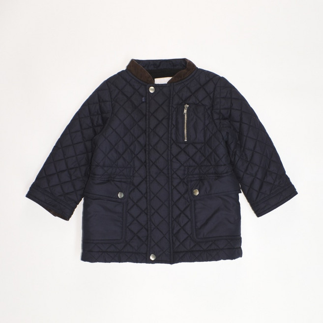 그린라벨릴렉싱 네이비 폴리 경량 패딩점퍼 아동 95 공용 MJP2641 빈티지테크